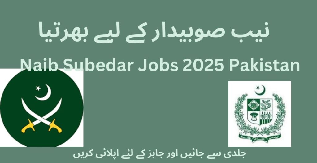 Naib Subedar Jobs